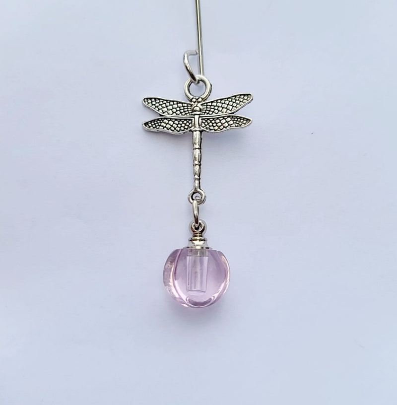Mini Dragonfly Tree Ornament Cremation Urn Bead Fill Yourself Sympathy Gift