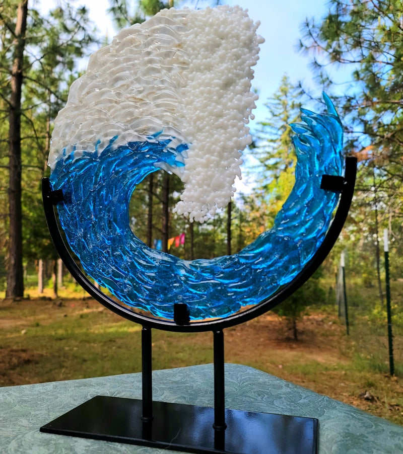 Cremation Glass Art Sculptures