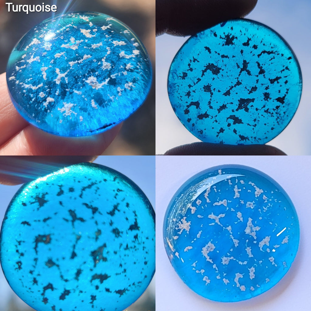 Cremation Sun Catcher Customizable Shape /Color 2 inch Mini Ashes InFused in Glass