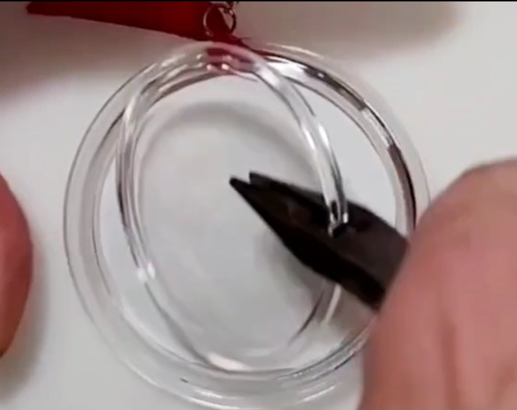 Photo Frame Butterfly Christmas Tree Ornament Sympathy Gift DIY