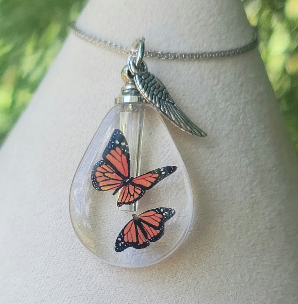 Make A UV Resin Butterfly Pendant With Me! - Save For Details and