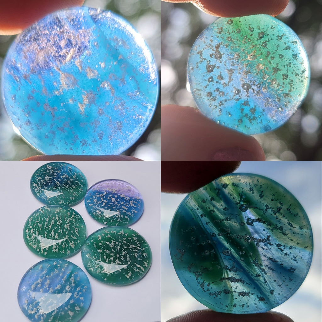 Cremation Comfort Pocket Stones 4 (set) Large 1.25 inch 22 Colors