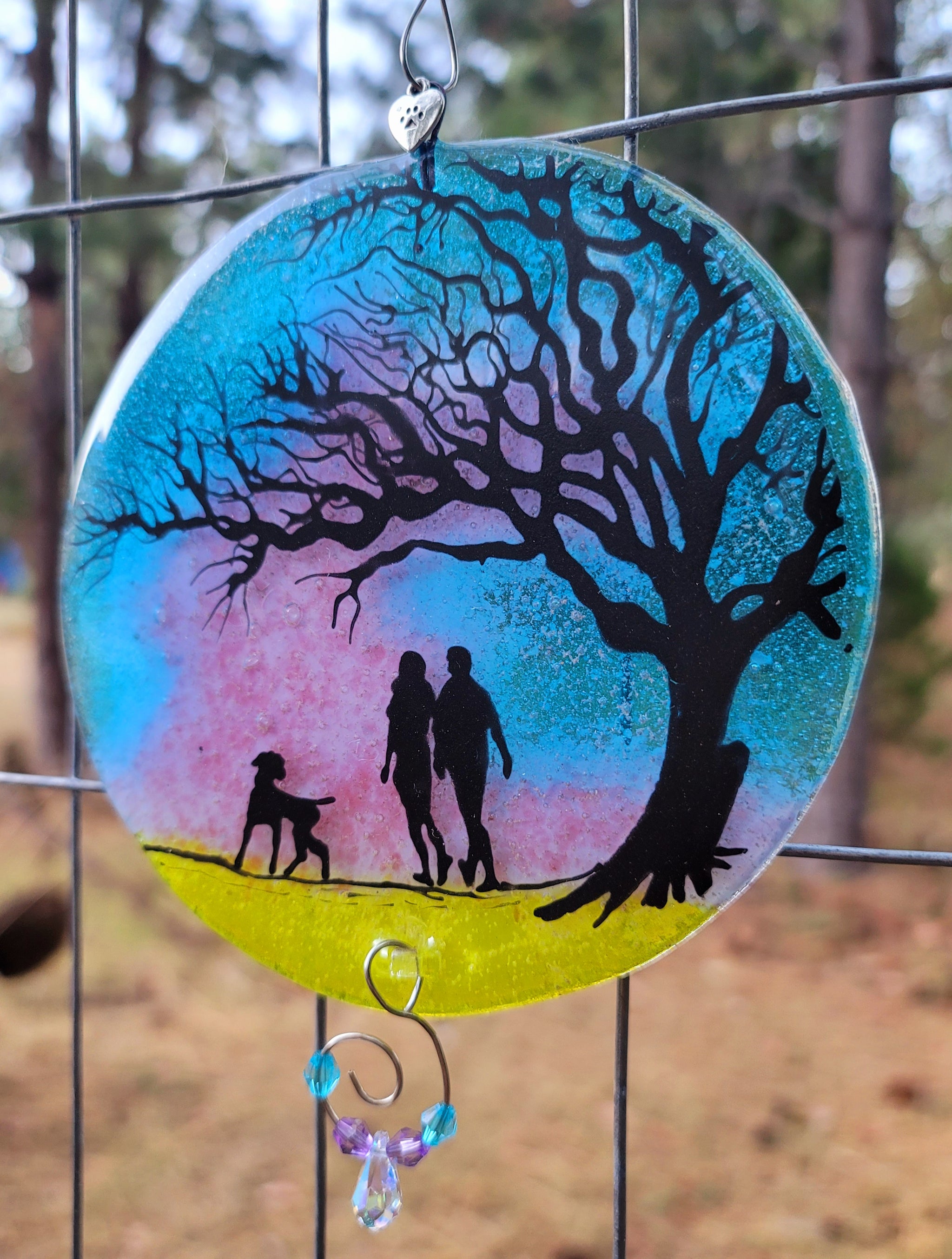Dog ashes into clearance tree