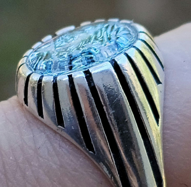 Uncut Ring Stone Cutting and Replacement