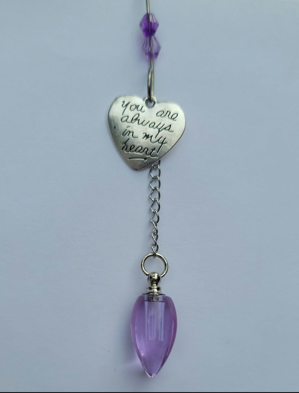 Holiday Ornament You Are Always In My Heart Cremation Urn Sympathy Gift with Filling Tools