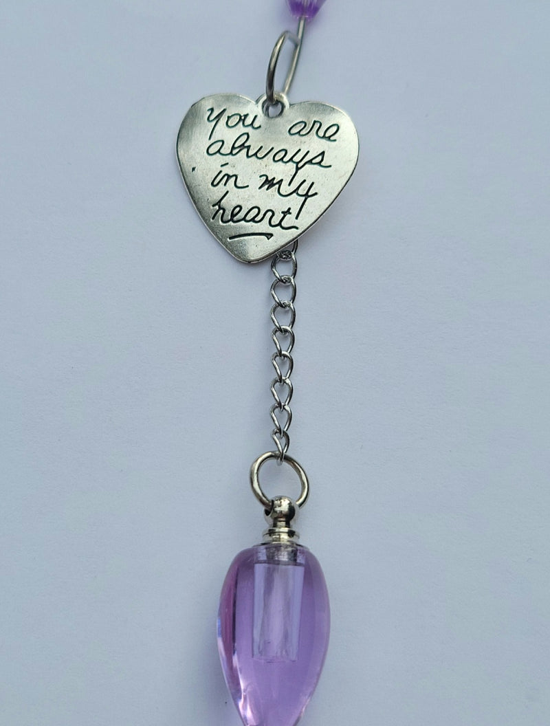 Holiday Ornament You Are Always In My Heart Cremation Urn Sympathy Gift with Filling Tools
