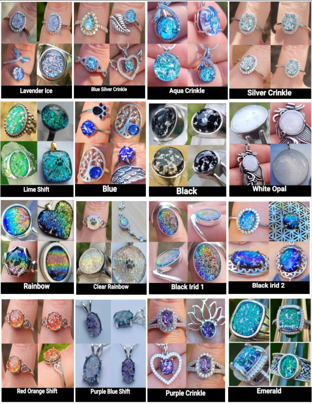 NEW 9x7mm Engagement Style Ashes InFused Glass Cremation Ring 22 cubic zirconium Sterling Silver 7,8,9