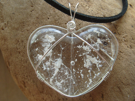 Heart Shaped Ashes Necklace | Ashes Necklace | Featherlings